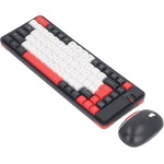 Combo de Teclado y Mouse Inalámbricos, Juego de Mouse con Teclado Bluetooth, Teclado Compacto de 84 Teclas, Mouse óptico, Receptor USB, QWERTY, Suspensión Automática, para PC - Imagen 7