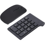 Teclado Numérico, Teclado Numérico USB de 18 Teclas, Combinación de Ratón con Teclado Numérico Robusto Sensible a 1200 dpi Inalámbrico de 2,4 GHz, Plug and Play, para Oficina en - Imagen 8