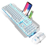 BUTIFULSIC 1 Juego Ratón Inalambrico Ordenadores Teclado Inalambrico Ratón De Teclado Inalámbrico Ratón De Teclado para Juego Computadora Ratón y Teclado - Imagen 6