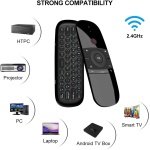 Ratón de Aire, Teclado Inalámbrico y Ratón para Android TV Box, Smart TV, Ordenador, portátil, proyector, HTPC, IPTV, Reproductor Multimedia - Imagen 2