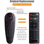 Hduacuge G30S - Ratón con control remoto inalámbrico (33 teclas, 33 teclas IR Learning Gyro Sensing Wireless Smart Remote para Android TV Box - Imagen 6
