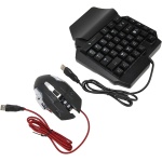 Combo de Adaptador de Ratón con Teclado, Juego Compacto de Convertidor de Ratón y Teclado para Juegos, Puerto USB Inalámbrico con Cable, sin Retardo para Teléfono para Armonía - Imagen 9