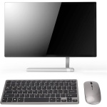 HAOX Combo de Teclado Y Ratón, Teclado Y Ratón, 2,4 GHz, Batería Recargable Inalámbrica, Ratón Silencioso para Computadora de Escritorio - Imagen 2