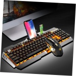 WOFASHPURET 1 Juego Ratón De Computadora Teclado Inalambrico Ratón De Teclado para Juego Ratón De Teclado Inalámbrico De Computadora Ratón del Teclado De La Computadora Brillar Ratón y Teclado - Imagen 6
