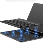 para Samsung Galaxy Z Fold 6 5 4 3 2 Set de Teclado, ratón y bolígrafo con Soporte para teléfono Funda metálica Plegable con bolígrafo Combo de Teclado y ratón inalámbricos para Oficina (Black) - Imagen 3
