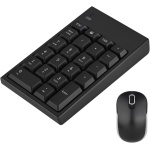 Juego de Ratón con Teclado Inalámbrico de 2,4 GHz Ratón óptico de 1200 PPP y Teclado Numérico Inalámbrico de 22 Teclas, Accesorios y Periféricos de Ordenador Teclado, Ratón y - Imagen 4