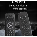 Oikabio G7V PRO - Ratón y teclado inalámbrico de voz retroiluminada con control remoto de voz inteligente 2.4G - Imagen 3