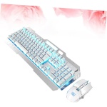 BUTIFULSIC 1 Juego Ratón Inalambrico Ordenadores Teclado Inalambrico Ratón De Teclado Inalámbrico Ratón De Teclado para Juego Computadora Ratón y Teclado - Imagen 9