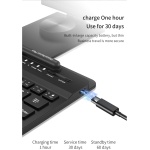 COQUE Samsung Galaxy Z Fold 4 Kit de Teclado de Oficina móvil,Teléfono AR Eje Giratorio+Pluma+Ratón inalámbrico,Funda Kit para teléfonos Plegables Samsung Fold4/Fold3/Fold2/Fold1-Negro - Imagen 8
