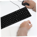 HEMOTON 1 Juego De Teclado Ratón Inalámbrico para Ordenador Ratón Inalámbrico para Ordenador Portátil para Juegos Ratón Inalámbrico Ratones para Portátiles Ratón Silencioso - Imagen 5