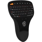 ASHATA Mini Teclado Inalámbrico de 2,4 GHz con Ratón Trackball, Rueda de Desplazamiento, Teclado Multimedia USB, Control Remoto Inalámbrico QWERTY para Windows, Smart TV, PC y Portátil - Imagen 9