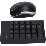 Juego de Mouse con Teclado Numérico Inalámbrico, 22 Teclas, Teclado Numérico Inalámbrico, 3 Botones, Ratones de Computadora Duraderos Y Sensibles, Teclado Numérico de Contabilidad Financiera para la o - Imagen 5