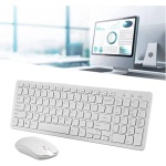 Evenden Kit de ratón y teclado inalámbrico óptico de 2,4 G, teclado inalámbrico, receptor USB, combo para PC, portátil, de oficina ultrafino - Imagen 7
