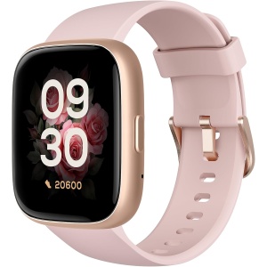 TOOBUR Reloj Inteligente Mujer con Alexa, 1.83" Smartwatch Mujer con Recibir y Contestar Llamadas, Reloj Deportivo con 100 Deportes, Podómetro y pulsómetro, IP68 Impermeable, Compatible Android iOS