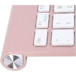 Nemeae 2.4Ghz Ultra-Thin Teclado inalambrico y Mouse Combo con Receptor USB Raton Teclado Conjunto para PC WindowsXP / 7/8/10 (Rosa) - Imagen 5