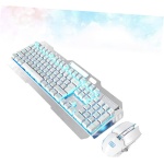 BUTIFULSIC 1 Juego Ratón Inalambrico Ordenadores Teclado Inalambrico Ratón De Teclado Inalámbrico Ratón De Teclado para Juego Computadora Ratón y Teclado - Imagen 2