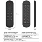 Tyatocepy M5 IR 2.4G Air Mouse Remote Touchpad para Android TV Box PC Mini Teclado Inalámbrico Ratón (sin retroiluminación de color) Duradero Fácil de usar - Imagen 8