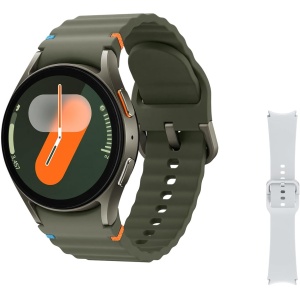 Samsung Galaxy Watch7 4G LTE + Correa - Smartwatch 40mm, Control de Salud, Seguimiento Deportivo, Verde (Versión Española)