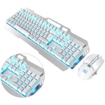 BUTIFULSIC 1 Juego Ratón Inalambrico Ordenadores Teclado Inalambrico Ratón De Teclado Inalámbrico Ratón De Teclado para Juego Computadora Ratón y Teclado - Imagen 8