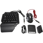 Combo de Adaptador de Ratón con Teclado, Juego Compacto de Convertidor de Ratón y Teclado para Juegos, Puerto USB Inalámbrico con Cable, sin Retardo para Teléfono para Armonía - Imagen 6