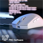 Redragon M916 PRO - Ratón inalámbrico para juegos (3 modos, 49 G, ultraligero, 26 K DPI, mango ergonómico, teclas totalmente programables, software compatible con asignaciones de teclas y DPI - Imagen 9
