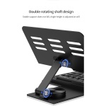 COQUE Samsung Galaxy Z Fold 4 Kit de Teclado de Oficina móvil,Teléfono AR Eje Giratorio+Pluma+Ratón inalámbrico,Funda Kit para teléfonos Plegables Samsung Fold4/Fold3/Fold2/Fold1-Negro - Imagen 6