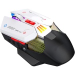 Ratón Inalámbrico para Juegos de PC de 9 Teclas con Retroiluminación RGB, DPI Ajustable, Ratón de Ordenador Recargable para Oficina en Casa, Conmutación de 3 Canales - Imagen 5