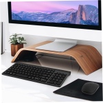 Gatuida 1 Juego De Teclado Y Ratón Teclado Inalámbrico Silencioso Teclado Inalámbrico Teclado De Ordenador Teclado Inalámbrico Moderno Ratón USB Escritorio Portátil Abs - Imagen 3