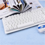 Tastiera El Raton Combos De Teclado Y Mouse De Computadora Teclado Inalambrico Teclado Bluetooth para Windows/Mac Negro Blanco,Negro - Imagen 7
