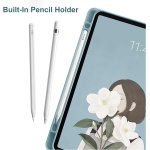 GUPENAA Funda con Teclado para iPad Pro de 11 Pulgadas (M4) 2024, Contiene Ñ, 7 Colores Retroiluminados, Teclado Bluetooth Inalámbrico Magnético Desmontable con Ratón,Verde - Imagen 5