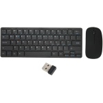 Combo de Ratón y Teclado Inalámbrico de 2,4G, Botón Silencioso Ajustable de 3 dpi, Teclado Ergonómico Negro de 64 Teclas para Escritorio - Imagen 6