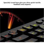 Logitech G213 Prodigy Teclado Gaming con Reposamuñecas, RGB LIGHTSYNC, Teclas Retroiluminada & 305 LIGHTSPEED Ratón Gaming Inalámbrico, Captor Hero 12K, 12,000 dpi - Imagen 4
