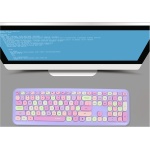 KOMBIUDA 1 Juego Conjunto De Ratón De Teclado Inalámbricos Teclado Inalámbrico Ratones y Accesorios Combo y Teclado USB Wireless Abdominales Oficina Ordenador Portátil Suministros Escolares - Imagen 3