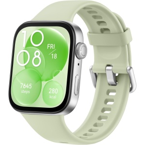 HUAWEI Watch FIT 3, Pantalla AMOLED de 1.82 Pulgadas, Diseño Ultrafino, Llamadas por Bluetooth, hasta 10 días de batería, Compatible con Android & iOS, Verde