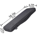 co2CREA Duro Viajar Caja Estuche Funda para Logitech MX Teclado mecánico Mini inalámbrico Iluminado y combinación de ratón Compacto Anywhere 3 - Imagen 6