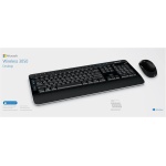 Microsoft Wireless Desktop 3050 RF inalámbrico Negro - Teclado (RF inalámbrico, Hogar, QWERTZ, Inalámbrico, USB, Batería) - Imagen 3
