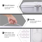 co2CREA Duro Viajar Caja Estuche Funda para Logitech G G713 G715 Teclado(Se Puede almacenar ratón inalámbrico Logitech G705) (Solo Caja, no Contiene Juego de Teclado/ratón) - Imagen 4