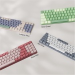 Redragon BS8772 Combinación inalámbrica de teclado y ratón 75% 78 teclas 2,4 GHz inalámbrico de bajo perfil teclado con batería recargable, retroiluminación azul única 2400 DPI ratón ergonómico - Imagen 7