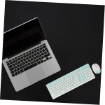 OSALADI 1 Juego Conjunto De Ratón De Teclado Mini Teclado Inalámbrico Teclado Inalámbrico De Windows Teclado Ergonómico Ratón Inalambrico Teclado y Silenciar Ratón y Teclado El Plastico - Imagen 9