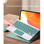 XFTeoux Funda con Teclado para iPad 10Th Generation(10.9", 2022) con Ratón,Teclado Touchpad Inalámbrico Desmontable, Funda Folio De Piel con Soporte para Lápiz,Negro - Imagen 5