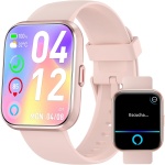 Fitpolo 1.8" Reloj Inteligente Mujer con Llamadas y Alexa Asistente,Smartwatch Mujer con IP68 Impermeable,Monitor de Pulsómetro/Sueño/SpO2,110+ Modos Deportes,Pulsera Actividad Mujer para Android/iOS - Imagen 1