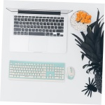 OSALADI 1 Juego Conjunto De Ratón De Teclado Mini Teclado Inalámbrico Teclado Inalámbrico De Windows Teclado Ergonómico Ratón Inalambrico Teclado y Silenciar Ratón y Teclado El Plastico - Imagen 3