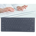 Snufeve6 Juego de Teclado Y Ratón, Teclado Y Ratón Combinado Ratón Inalámbrico Juego de Ratón con Teclado Inalámbrico con Filtro de Teclado para Oficina para el Hogar(Negro) - Imagen 2