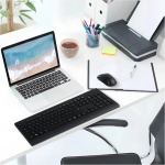 Veemoon 1 Juego De Teclado Y Ratón Inalámbricos Teclado Inalámbrico De Tamaño Completo Ratones Ergonómicos para Ordenador Portátil Y Pc - Imagen 3