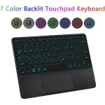 EHLCYS Funda con Teclado para Lenovo Tab P12 12,7 Pulgadas TB370FU 2023 Tableta, Trackpad Inteligente Multipunto Retroiluminado De 7 Colores, Teclado Bluetooth Inalámbrico Desmontable con Ratón - Imagen 2