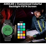 Ticwatch Pro 3 Ultra GPS Smartwatch Qualcomm SDW4100 y Mobvoi Sistema de procesador Dual Wear OS Smart Watch para Hombres Oxígeno en Sangre Detección IHB AFiB Evaluación de Fatiga 3-45 días Batería - Imagen 3