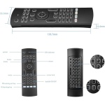 Correa MX3 RatóN de Aire Teclado InaláMbrico Retroiluminado Control Remoto Inteligente 2.4G RF para Tx3 H96 Android TV Box - Imagen 3