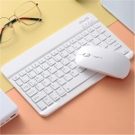 Teclado inalámbrico Ratón de alta sensibilidad inalámbrico 3 engranajes DPI 3.0 Interfaz Teléfono móvil Tableta Teclado Portátil Ratón Compatible Equipo de computadora Accesorios, A, ABS - Imagen 7