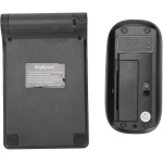 Teclado Numérico y Ratón, Combo de Teclado Numérico Inalámbrico y Mouse, 2.4Ghz 18 Teclas Mini Teclado Numérico Usb Inalámbrico Combo de Teclado y Mouse con Receptor Usb para Computadora Portátil, PC - Imagen 9