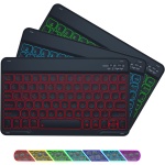 GUPENAA Negro, Funda Teclado Español (Incluye Ñ) para Huawei Matepad 11 2023 (DBR-W10), Retroiluminación de 7 Colores, Teclado Bluetooth Inalámbrico Magnético Desmontable con Ratón - Imagen 3